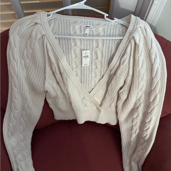 aerie Sweaters - Aerie Cream Cable Knit Sweater